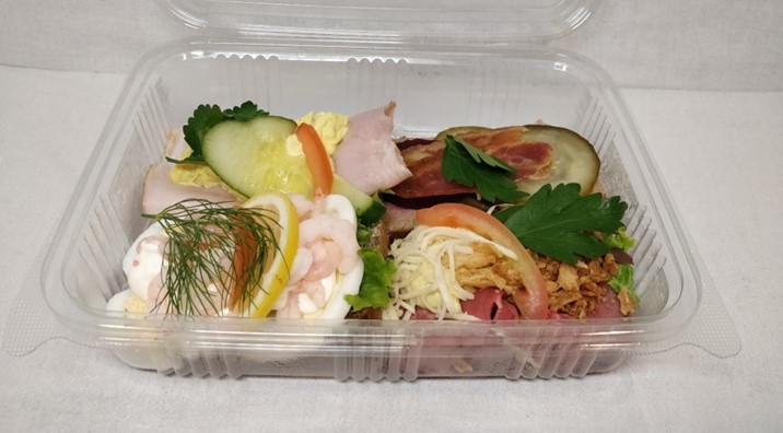 Smørrebrød indpakket
